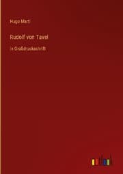 Cover von Rudolf von Tavel