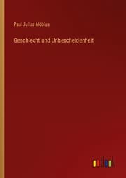 Cover von Geschlecht und Unbescheidenheit