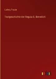 Cover von Textgeschichte der Regula S. Benedicti