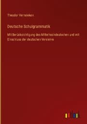 Cover von Deutsche Schulgrammatik