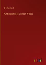 Cover von Auf Bergeshöhen Deutsch-Afrikas