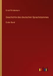 Cover von Geschichte des deutschen Sprachstammes