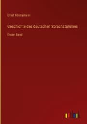 Cover von Geschichte des deutschen Sprachstammes
