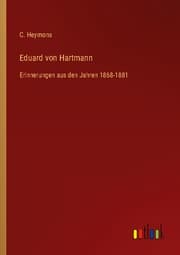 Cover von Eduard von Hartmann