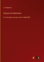 Cover von Eduard von Hartmann