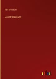 Cover von Das Brotbacken