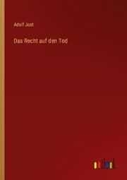 Cover von Das Recht auf den Tod
