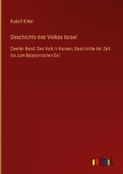 Cover von Geschichte des Volkes Israel