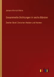 Cover von Gesammelte Dichtungen in sechs Bänden