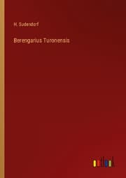 Cover von Berengarius Turonensis