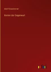 Cover von Xenien der Gegenwart