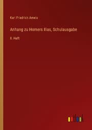 Cover von Anhang zu Homers Ilias, Schulausgabe