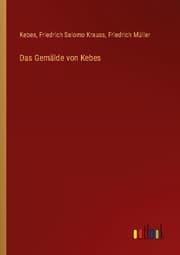 Cover von Das Gemälde von Kebes