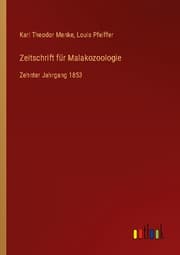 Cover von Zeitschrift für Malakozoologie