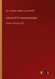 Cover von Zeitschrift für Malakozoologie