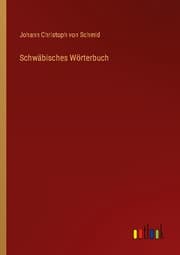 Cover von Schwäbisches Wörterbuch