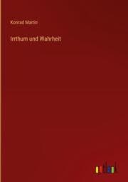 Cover von Irrthum und Wahrheit