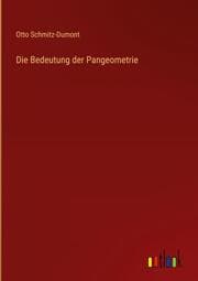 Cover von Die Bedeutung der Pangeometrie