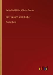 Cover von Die Etrusker. Vier Bücher