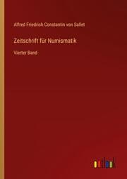 Cover von Zeitschrift für Numismatik