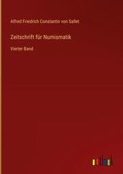 Cover von Zeitschrift für Numismatik