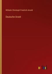 Cover von Deutsche Urzeit