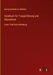 Cover von Handbuch für Truppenführung und Stabsdienst