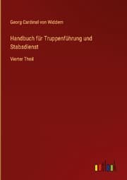 Cover von Handbuch für Truppenführung und Stabsdienst