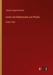 Cover von Archiv der Mathematik und Physik