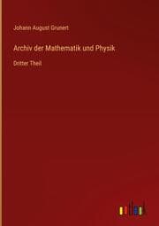 Cover von Archiv der Mathematik und Physik