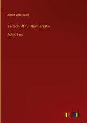 Cover von Zeitschrift für Numismatik