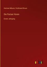 Cover von Die Pariser Horen