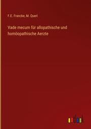 Cover von Vade mecum für allopathische und homöopathische Aerzte