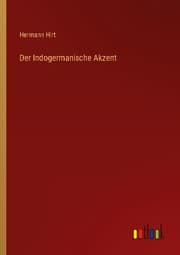 Cover von Der Indogermanische Akzent
