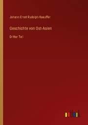 Cover von Geschichte von Ost-Asien