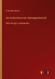 Cover von Der Aufsichtsrat der Aktiengesellschaft