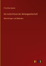 Cover von Der Aufsichtsrat der Aktiengesellschaft