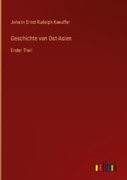 Cover von Geschichte von Ost-Asien