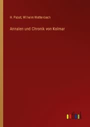 Cover von Annalen und Chronik von Kolmar