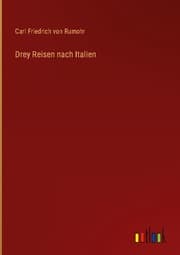 Cover von Drey Reisen nach Italien