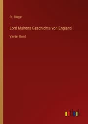 Cover von Lord Mahons Geschichte von England
