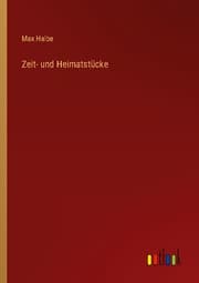 Cover von Zeit- und Heimatstücke