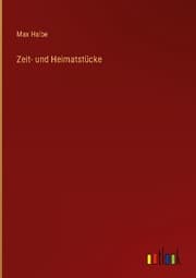 Cover von Zeit- und Heimatstücke