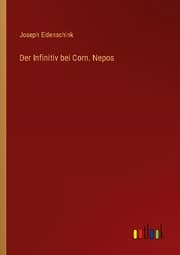 Cover von Der Infinitiv bei Corn. Nepos