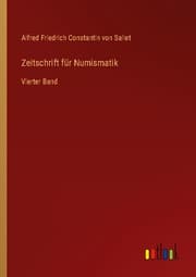Cover von Zeitschrift für Numismatik