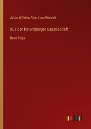 Cover von Aus der Petersburger Gesellschaft