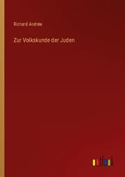 Cover von Zur Volkskunde der Juden