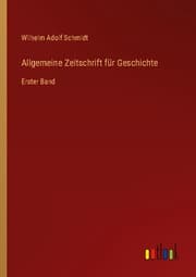 Cover von Allgemeine Zeitschrift für Geschichte
