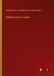 Cover von Hoffmann'sche Tropfen