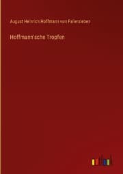 Cover von Hoffmann'sche Tropfen